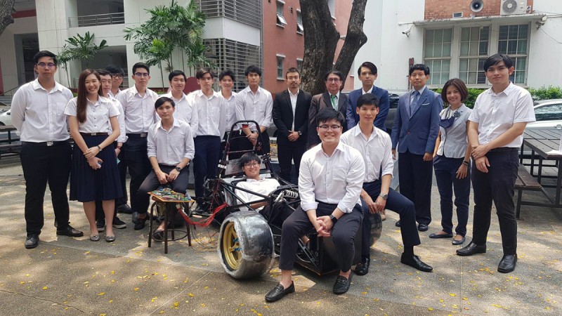 Chulalongkorn University Racing-Electronics (CUR-E) student teams